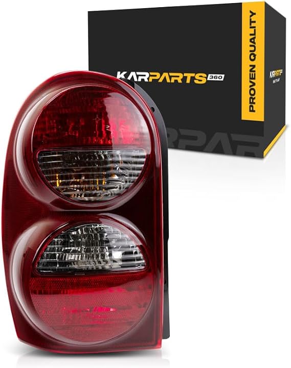 CarLights360 For Jeep Liberty Tail Light 2005 2006 2007 Driver Side | Rear | Replacement For CH2800158