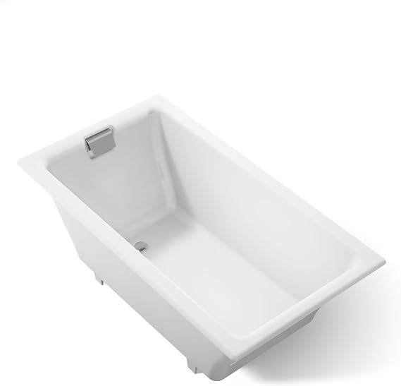 Kohler 855-0 Tea-for-Two 66" x 36" drop-in/undermount bath, White