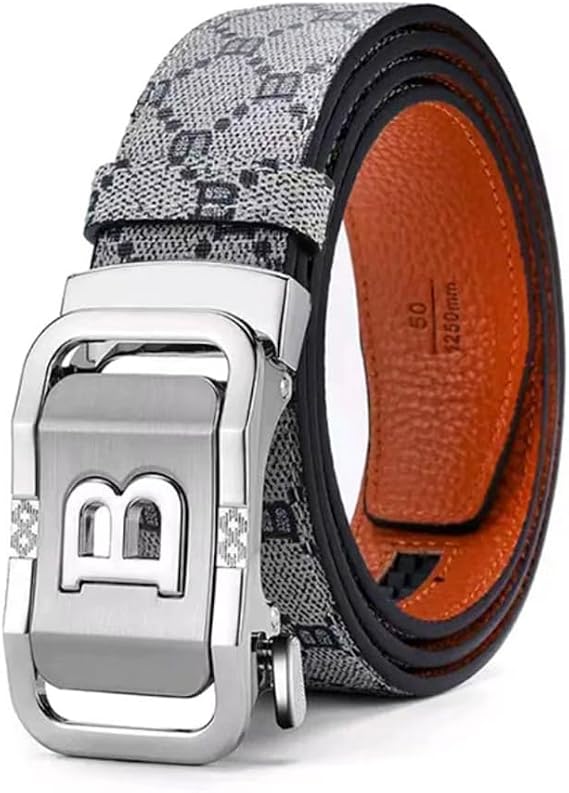 Stylish Men's Designer Ratchet Belts-Durable,Adjustable & Fashionable for Every Occasion,Perfect Fit