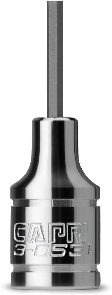 Capri Tools 3-0531 2 mm Hex Bit Socket, 1/4-Inch Drive, Metric