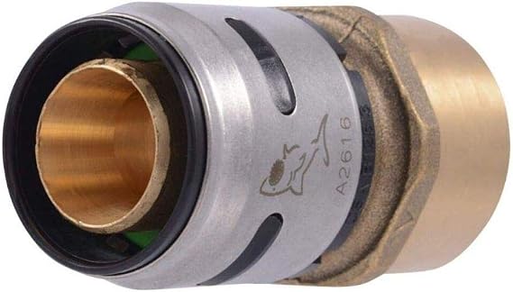 SharkBite 1/2 Inch EvoPEX Female Adapter, Push to Connect Plumbing Fitting, PEX, K072Z2