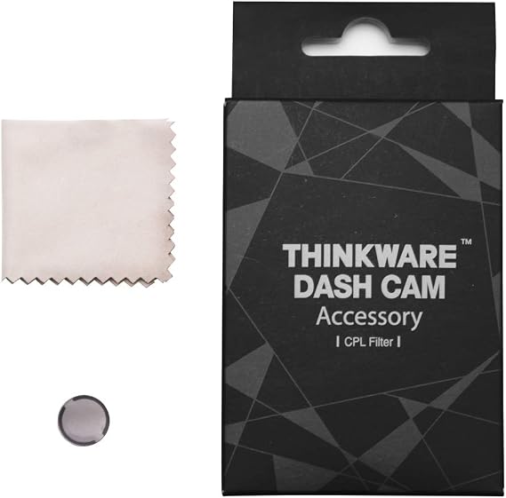 Thinkware CPL Filter for Thinkware Dash Cams - Reduces Windshield Glare and Reflections