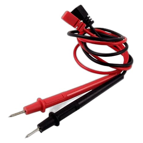 Digital Multimeter Test Leads, 4 Inch Probes, 26.5 Inch Total Length