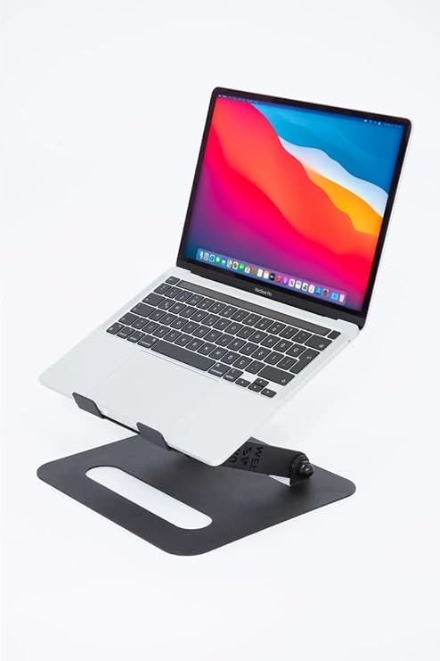 Katlanabilir Modellerle Uyumlu Dayanıklı Kolay Ayarlanır Paslanmaz Çelik Laptop Standı