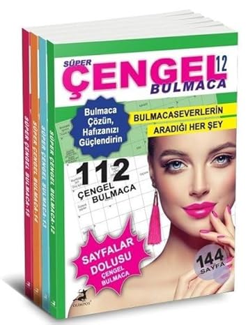 Süper Çengel Bulmaca 4 Kitap Kutulu Set