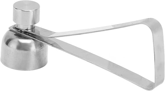 Stainless Steel Egg Topper & Cutter Double Headed Eggshell Opener for Boiled, Raw, Soft Eggs | Kitchen Gadget for Pudding, Dessert, Cake Making