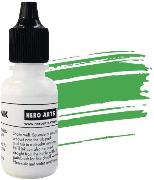 Hero Arts NK425 Ink, Green Apple Reactive Inker
