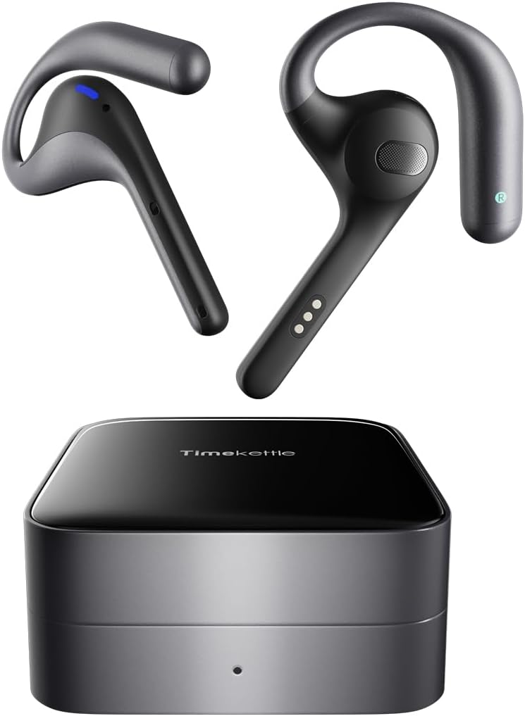 Timekettle W4 Pro Al translation headset, bi-directional simultaneous translation, translation device supports 40 languages, works with video and phone calls, iOS and Android