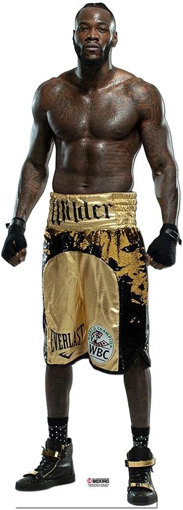 Showtime Boxing Deontay Wilder Cardboard Cutout Standee - Officially Licensed