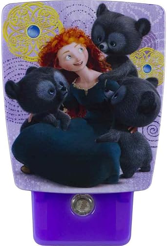Jasco Disney Pixar Brave Wrap Around Shade Night Light 11751