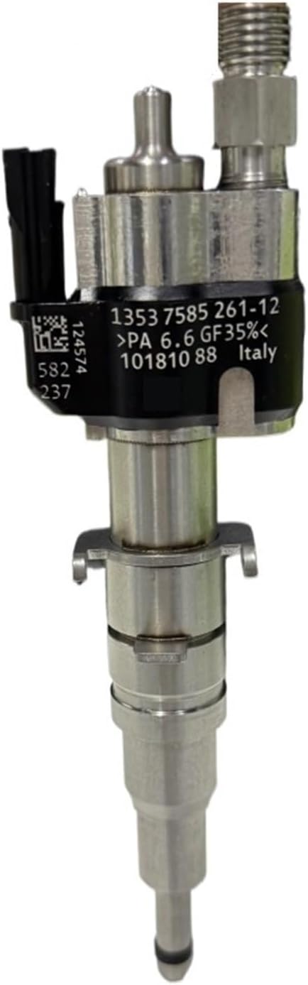 OEM 13537585261-12 Fuel Injector Index 12 ,Compatible For BMW N54 N63 335 535 550 750 X5 X6 13537585261-12 13537585261 13537589048 13538616079 Fuel Injector Replacement(13537585261-12)