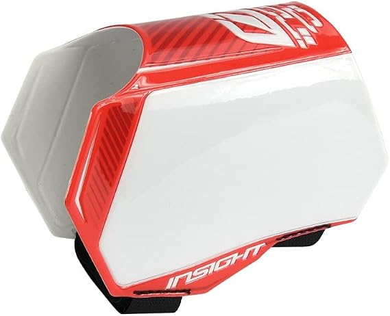 Insight Frame Number Plate Vision V2 Red/White