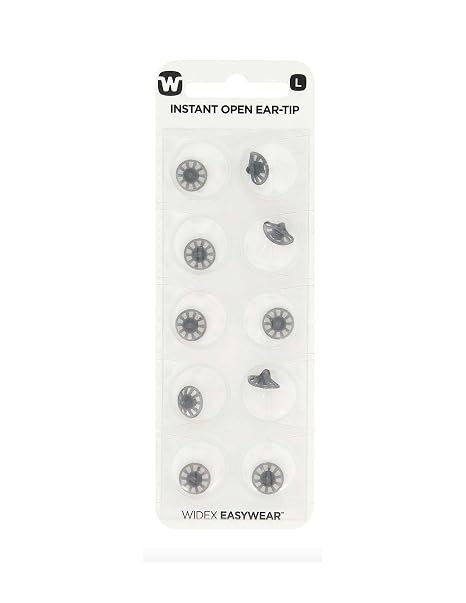 Widex RIC S, M, Open Size LARGE Domes
