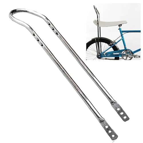 Bicycle Saddle Seat Sissy Bar for Bike Banana Seat Back Support Bar Re-New Bicycle Seat Stand Kit Parts Bicycle Seat Replacement Saddle U Frame