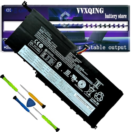 00HW028 SB10K97566 01AV409 Laptop Battery Replacement for Lenovo Thinkpad X1 Carbon 4th Gen 4 2016  Yoga Gen1 Gen2 Series 00HW029 SB10K97567 SB10F46466 SB10F46467 01AV457 15.2V 50Wh 3290mAh