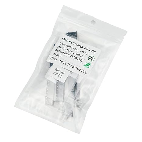 10 Value 100pcs SMD Rectifier Bridge Assorted Kit Assortment