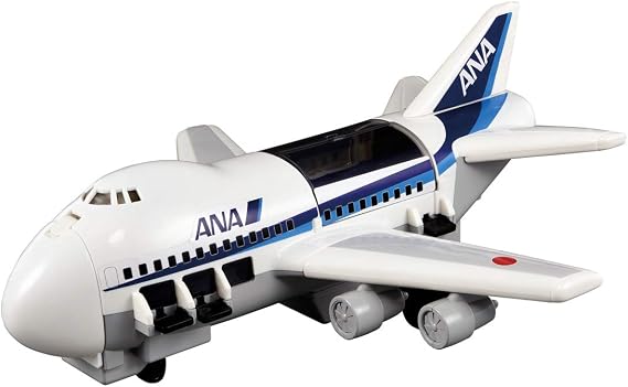 Takara Tomy Tomica World Cargo Jet ANA Mini Car Toy, Unisex, Ages 3 and Up, Toy Safety Standards Compliant, ST Mark Certified, TOMICA