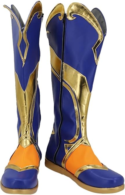 DOMOJT コスプレ靴 ブーツ ガイア ブーツ 変装用 靴 コスチューム小物 cosplay パーティー ハロウィン 仮装 文化祭 イベント