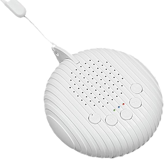 Sound Machine for Sleep | Noise Sound Machine with Timing Function, Sleeping Aid Device Portable with 10 Soothing Natural Sounds for Travel Office Home