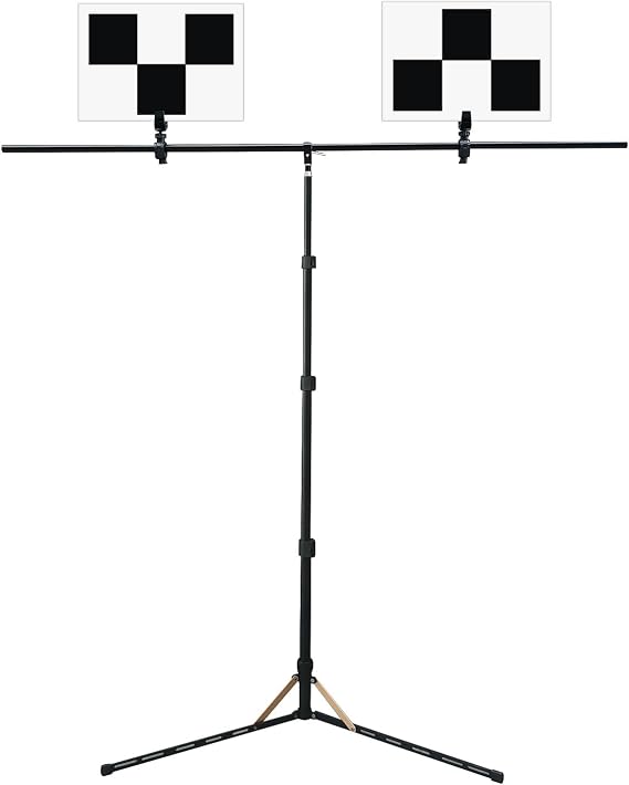 ADAS Calibration Bracket Triangular Bracket Ultimate Lightweight & Portable Display Stand,Front Windshield Camera Aiming Targets Aluminum Pattern Boards for Nissan