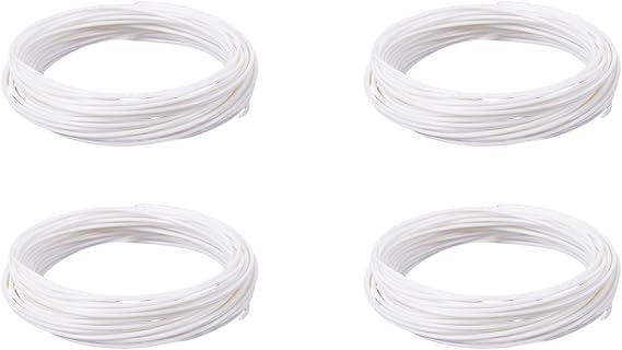 4X 3D Printer Pen Filament 1.75mm PLA 10M(White PLA)