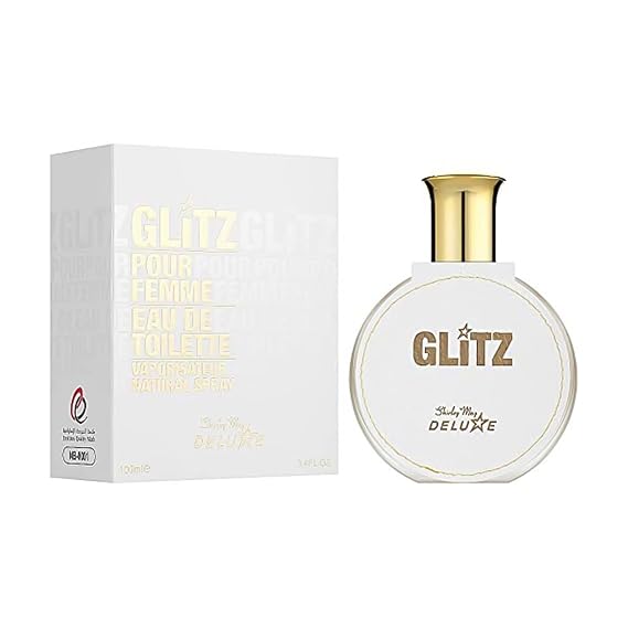 Shirley May Deluxe Glitz Pour Femme EDT Parfum Eau De Toilette Spray Perfumes For Women| Womens Body Fragrance Perfume for Daily Use, Office and College- 3.4 Ounce/100ml