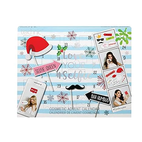 Mega Cosmetic Advent Calendar Large Makeup Gift for Her - Technic