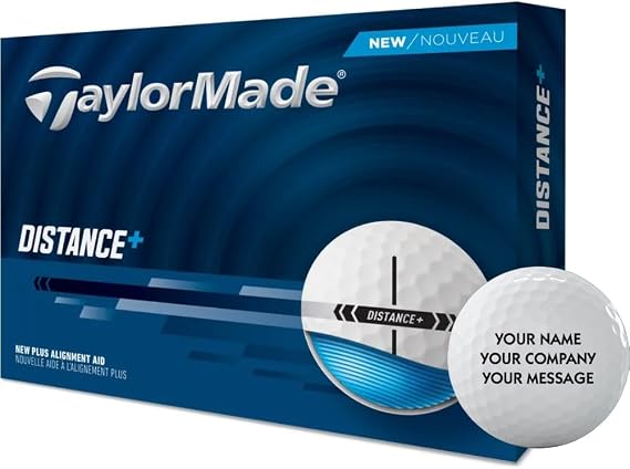 TaylorMade Custom Distance+ Golf Balls