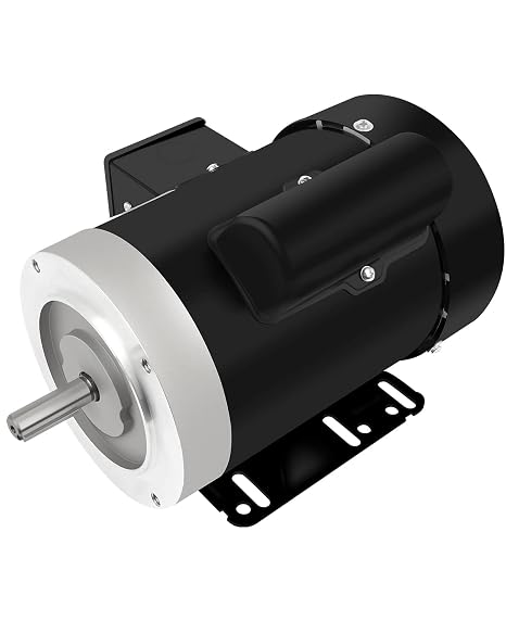 General Electric Motor 1HP 1750RPM Single Phase 115/230V TEFC CW/CCW 60HZ | Shaft Diameter 5/8",Shaft Length 1.88" 56C Frame AC Motor