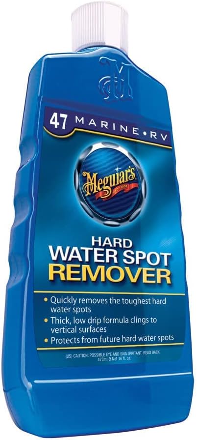 Meguiar's RV Trailer Camper Cleaners Hard Water Spot Remover 16 Oz