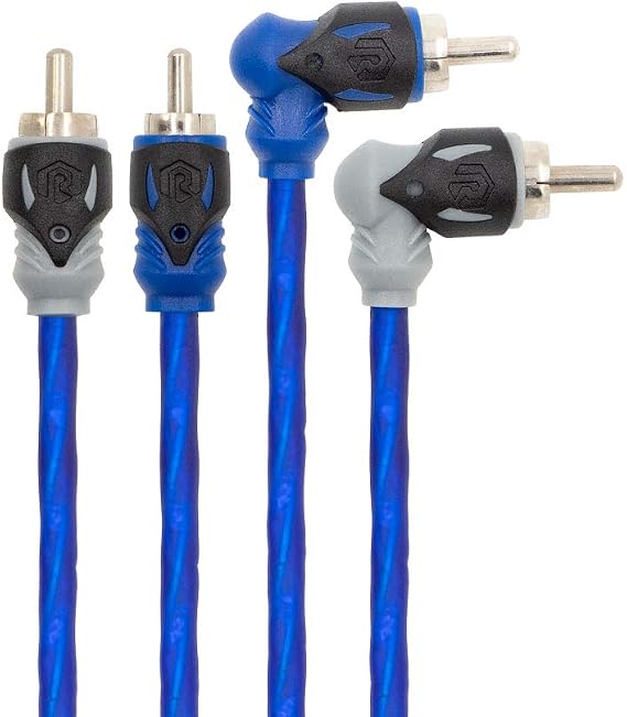 RAPTOR by METRA Electronics MID Series 6FT 2-Channel RCA