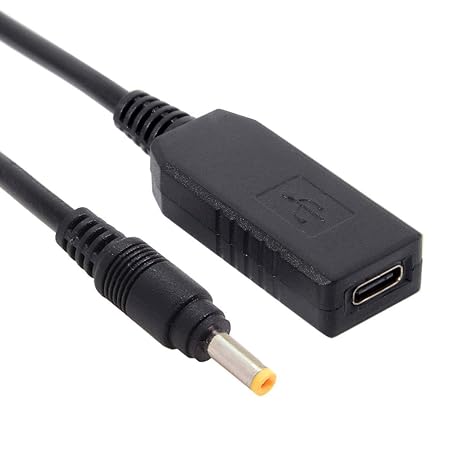 cablecc USB 3.1 Type C USB-C Input to DC 20V 4.0x1.7mm Output Power Plug PD Emulator Trigger Charge Cable for Laptop