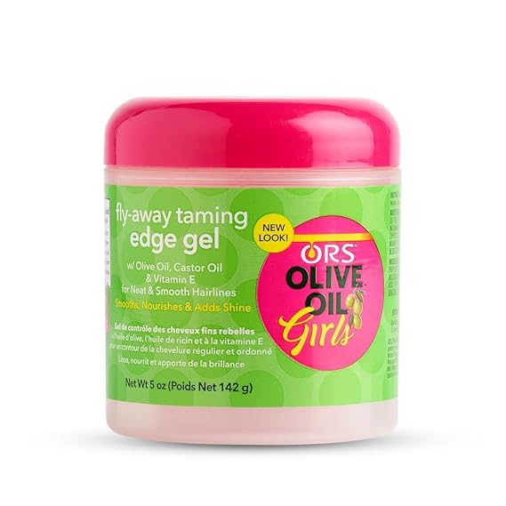ORS Olive Oil Girls Fly-Away Taming Edge Gel with Vitamin E 5.0 Ounces