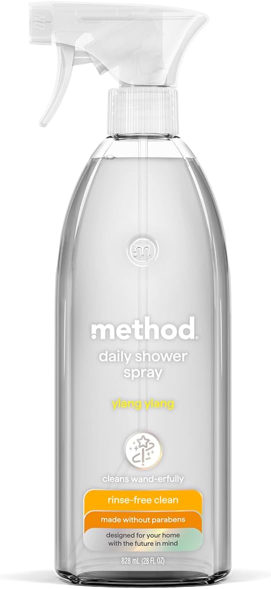method Daily Shower Cleaner Spray, Ylang Ylang, 28 fl oz