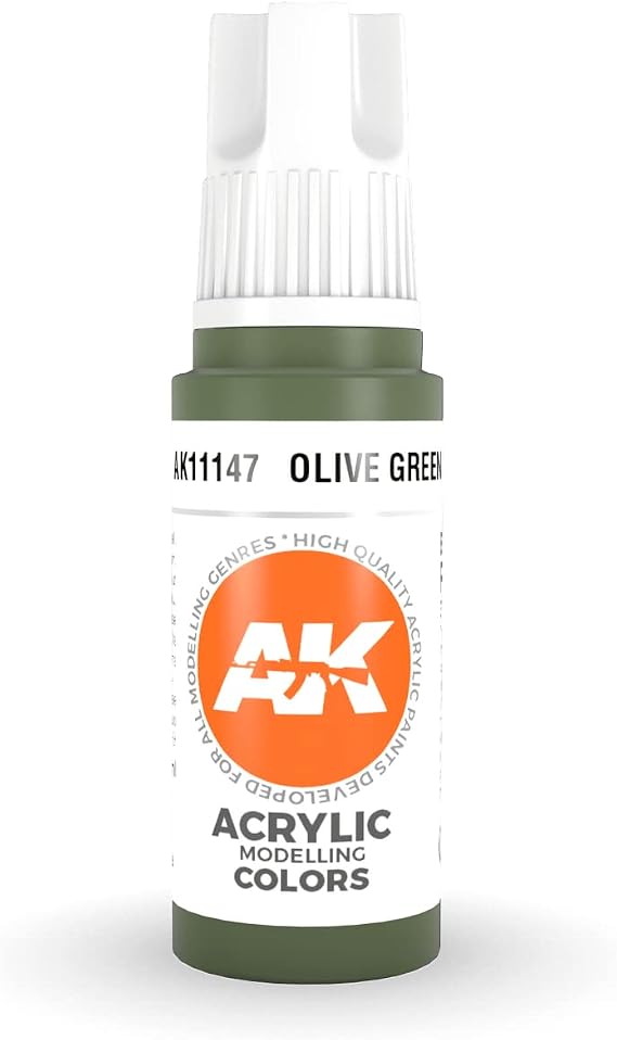 AK Interactive 3rd Gen Acrylic Olive Green 17ml