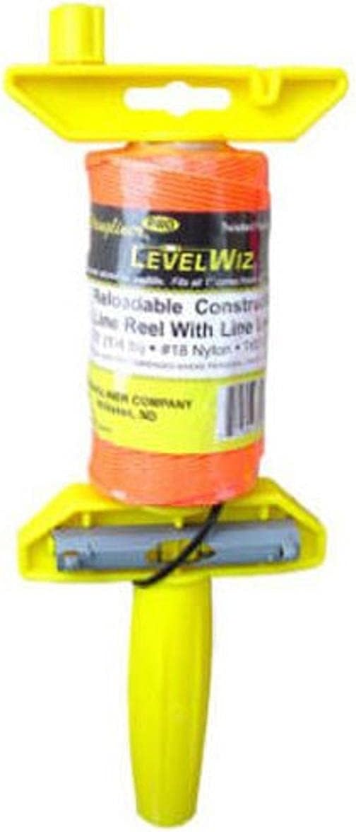 24106 Twist Line Pro Level Wiz Line Reel, Orange