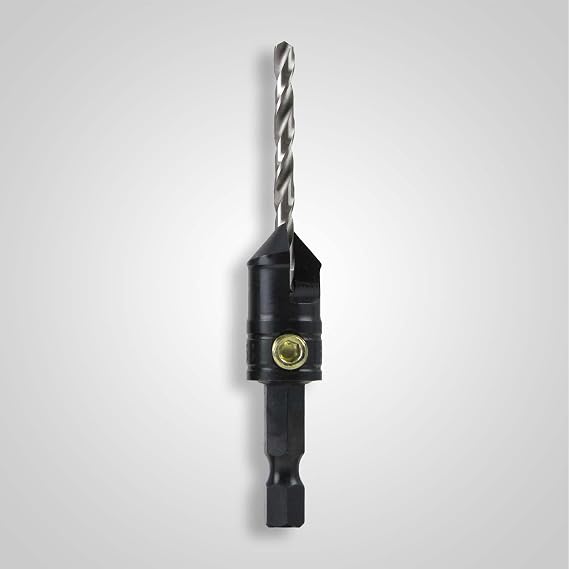 Snappy 82 Degree Countersink for #10-12 Screws 9/64in. Drill Bit x 1/2 Bore USA