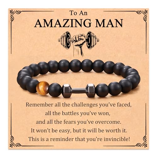 ME VS ME Inspirational Workout Gym Gifts for Men with Message Card