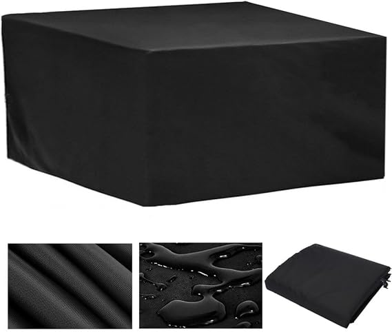 Patio Furniture Covers Waterproof 60 x 38 x 28 Inch Outdoor Furniture Cover Outdoor Couch Cover Patio Table Covers Heavy Duty for Deck Lawn and Backyard 60"L x 38"W x 28"H//152x100x71cm