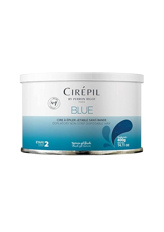 Cirepil BLUE Stripless Hard Wax Tin 14.11oz / 400g