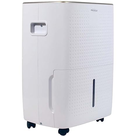 Soleus 35-Pint Energy Star Rated Portable Dehumidifier with Mirage Display and Tri-Pat Safety Technology, Moisture Absorber with Digital Humidistat, Timer, Auto Defrost, 3-Speeds and Bucket Full Alert