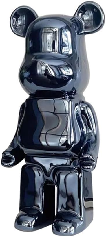 28cm Bearbrick Blocks Bear Display Case Decoration Sculpture Tabletop Decoration
