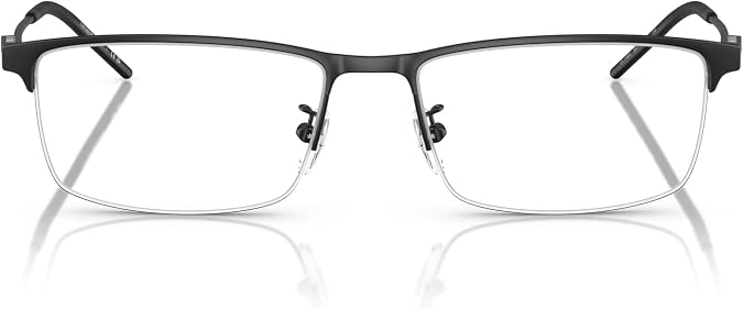 Emporio Armani mens Ea1168d Rectangular Prescription Eyewear Frames