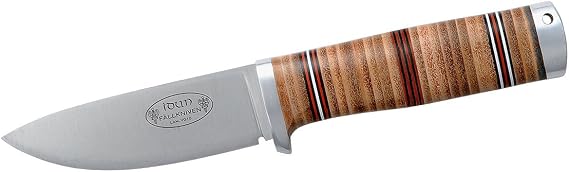 Fallkniven NL5 Fine Edge Fixed Blade Knife, Brown