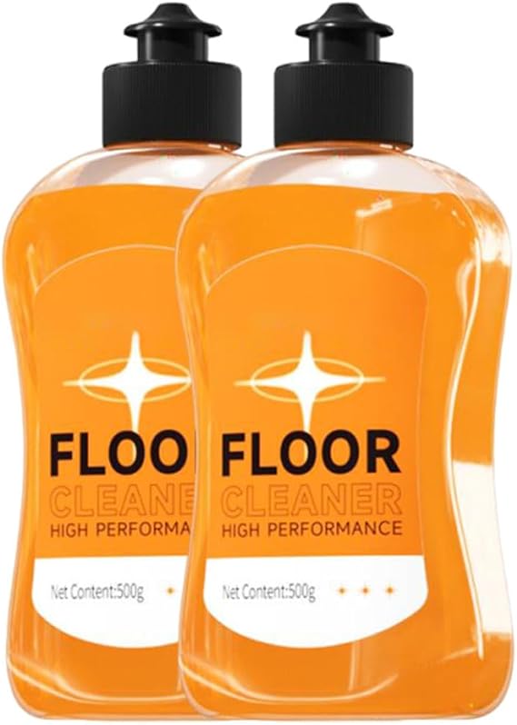 Powerful floor cleaner,Household Hardwood Floor Cleaner, Floor Solution for Mopping Wood Tile Laminate, Marble,for Mopping & Spraying Hardwood (2PCS)