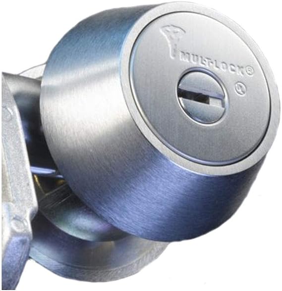 Mul-t-lock Single Cylinder 2-3/8 or 2-3/4 Adjustable