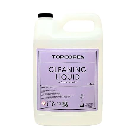 3D Printing Resin Detergent, 1 Gallon, Non-Toxic Resin Remover, Compatible with Most 3D Printing Resins