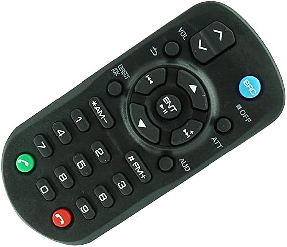Replaced Remote Control Fit for Kenwood KMM-BT302 DPX-405BT DPX-305U KDC-5057SD DPX308U DPX-308U KMM-BT34 KMM-BT308U KDC-168U KDC-MP168U CD Car Receiver Player