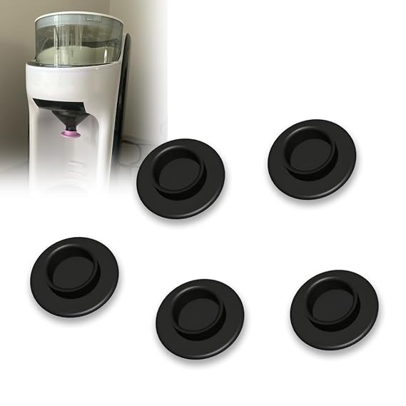 5 Pack Formula Dispenser Machine Accessories | Dust Prevention Cap for Funnel Area | Compatible with BabyBrezza Formula Pro Advance and Pro Mini | Easy Install