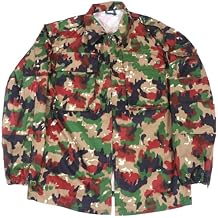 Genuine Swiss Military M83 Alpenflage Field Jacket Military Camouflage Uniform M70 TAZ